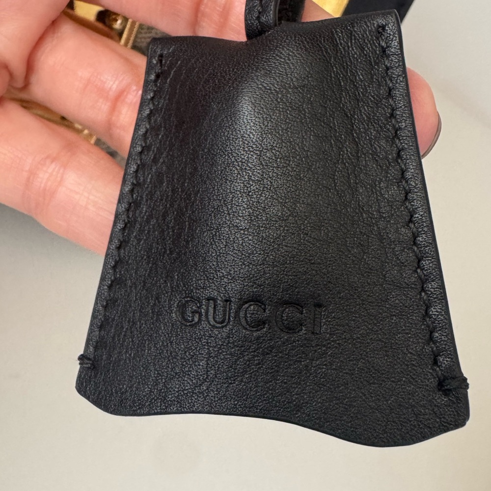 Gucci Black and Gold Crossbody Bag - Picture 14 of 16
